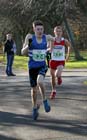 Ryan Green beats Joe Armstrong to  wins the under-15s Heaton Memorial Road Race.
